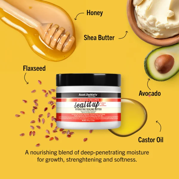 Aunt Jackie's Seal It Up – Hydrating Sealing Butter - Image 2
