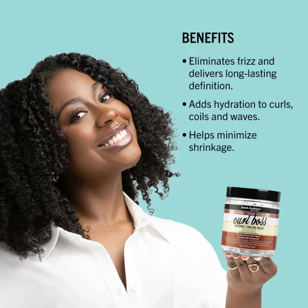 Aunt Jackie's Curl Boss – Coconut Curling Gelée - Image 3