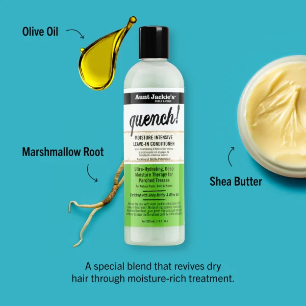 Aunt Jackie's Quench – Moisture Intensive Leave-In Conditioner - Image 2