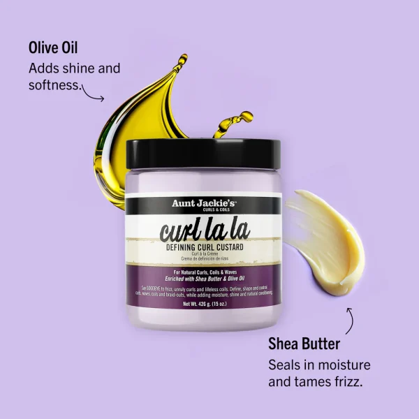 Aunt Jackie's Curl La La Defining Curl Custard - Image 2