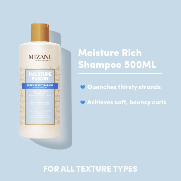 Mizani Moisture Fusion Moisture Rich Shampoo - Image 3