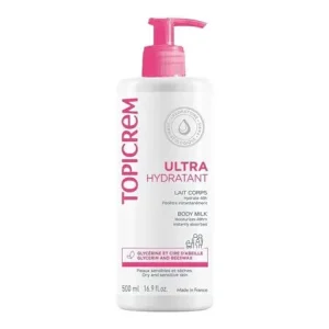 Topicrem ultra hydrant body milk 500ml