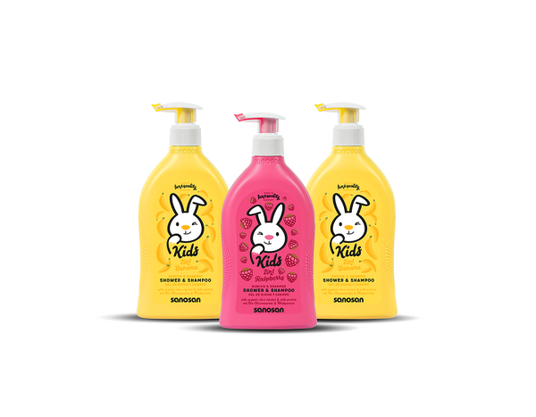 Sanosan Kids 2 in 1 Shower and Shampoo 400ml