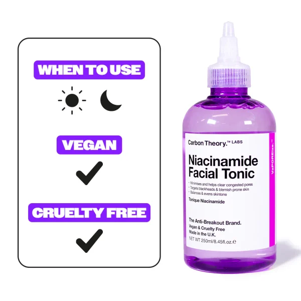 Carbon Theory VaPOREize Niacinamide Facial Tonic - Image 2