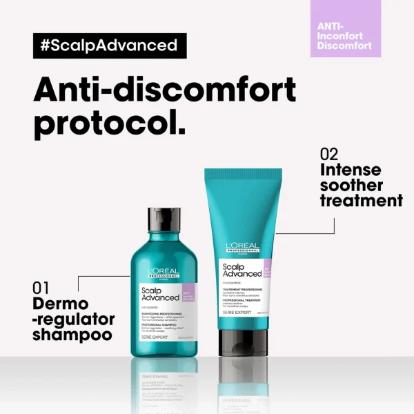 L'Oréal Professionnel  Scalp Advanced Anti-Discomfort Intense Soother Treatment - Image 2