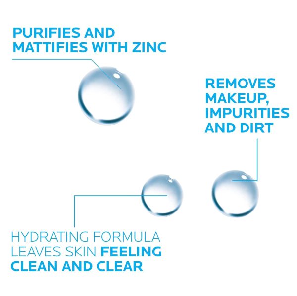 La Roche-Posay Effaclar Micellar Cleansing Water 400ml - Image 6