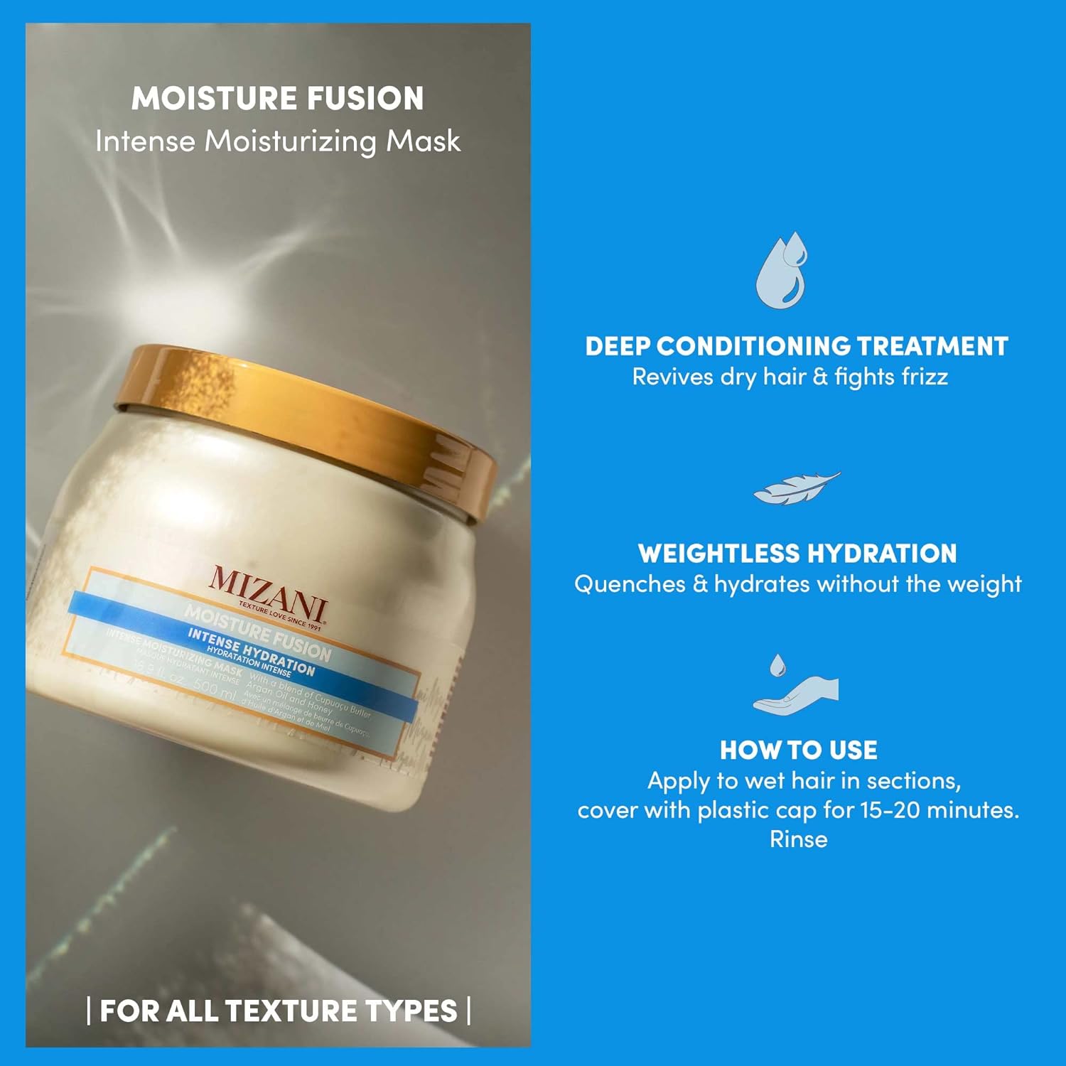 Mizani Moisture Fusion Intense Moisturising Mask - Image 2