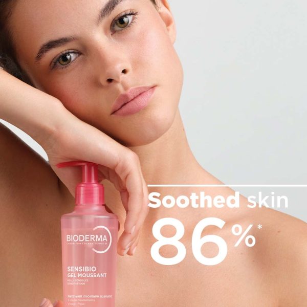 Bioderma Sensibo Gel Moussant Soothing Cleansing Foaming Gel - Image 2