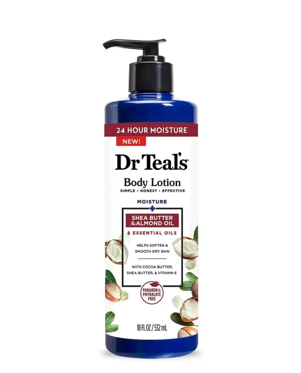 Dr Teal's shea butter almond lotion