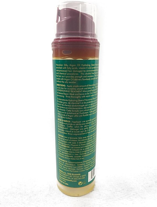 Hawaiian Silky Argan oil hydrating sleek healing oil treatment 200ml - Image 2