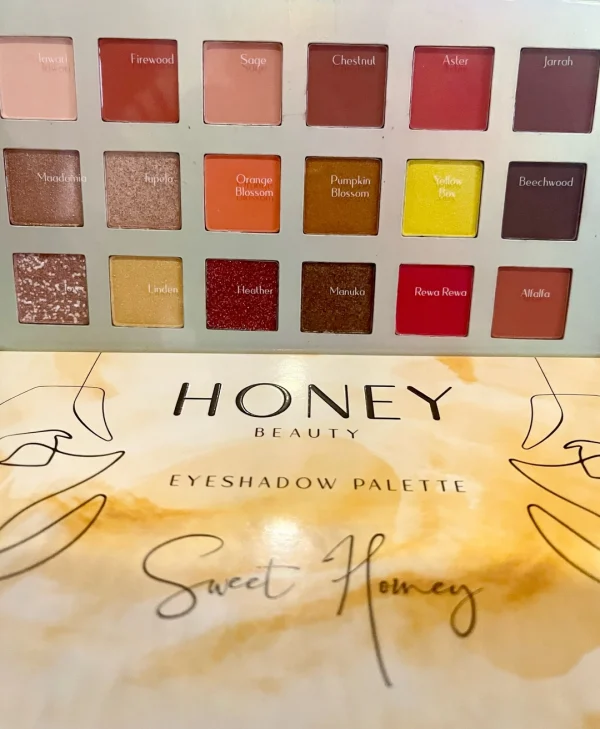 Honey beauty eye shadow palette - sweet honey