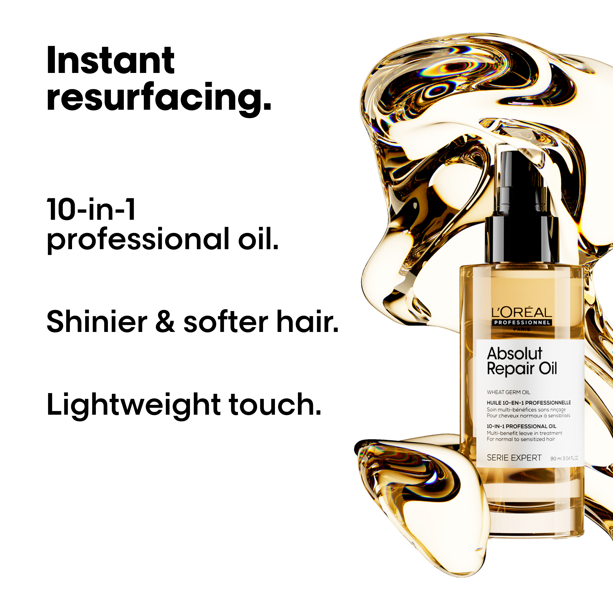 L’Oréal Professionnel  Absolut Repair 10 in 1 leave in Oil - Image 2