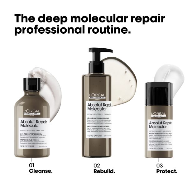 L’Oréal Professionnel Absolut Repair Molecular Sulphate-free Shampoo - Image 5