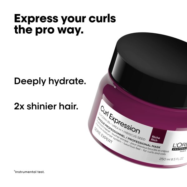 L'Oréal Professionnel  Curl Expression Intensive Moisturiser Rich Mask - Image 2