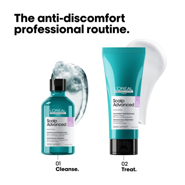 L’Oréal Professionnel  Scalp Advanced Anti-Discomfort Dermo-Regulator Shampoo - Image 4