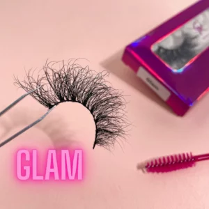 Rubellite Cosmetics lashes glam