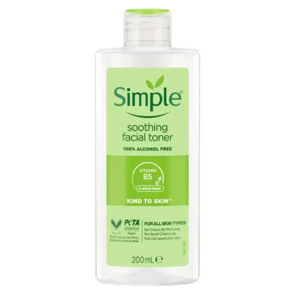 Simple Kind to Skin Soothing facial toner - 200ml