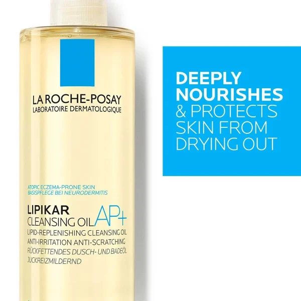 La Roche-Posay Lipikar Huile Lavant AP+ Cleansing Oil Wash 750ml - Image 2