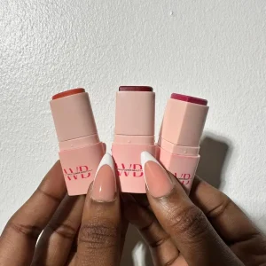 wall flower blush stick - pink print