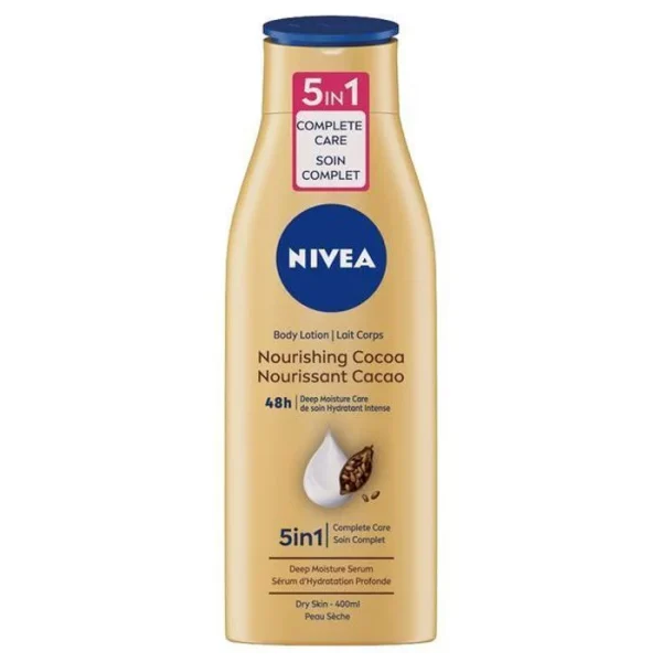 Nivea 5 in 1 Nourishing Cocoa Body Lotion 400ml