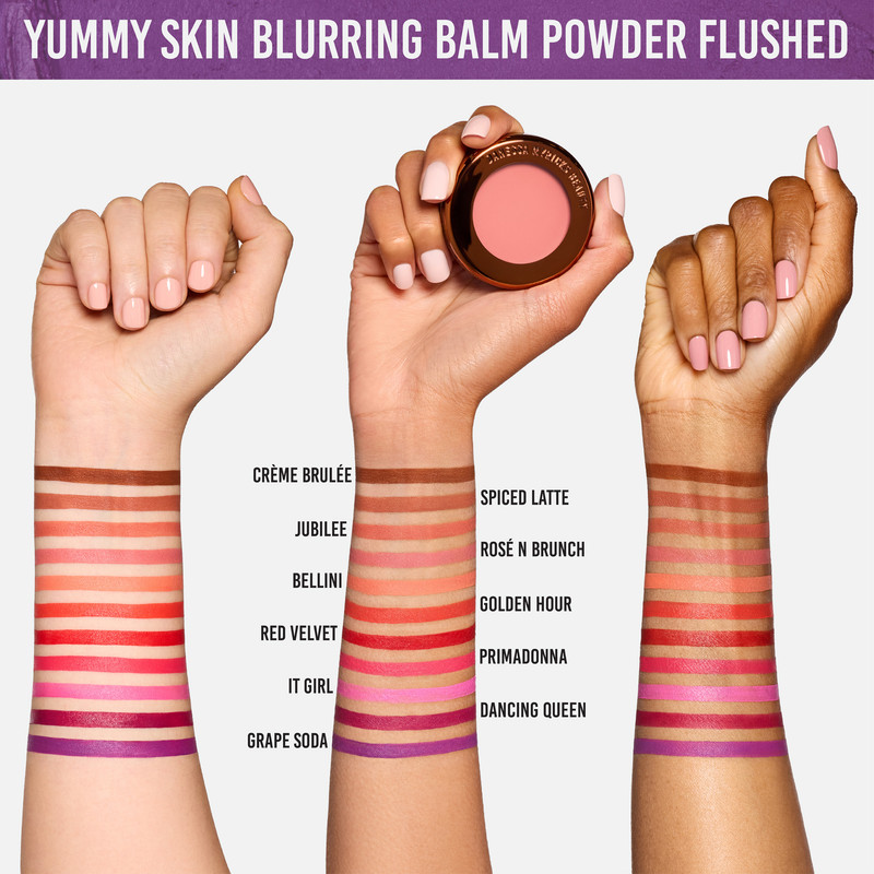 Danessa Myricks Yummy Skin Blurring Balm Powder Flushed - Image 2