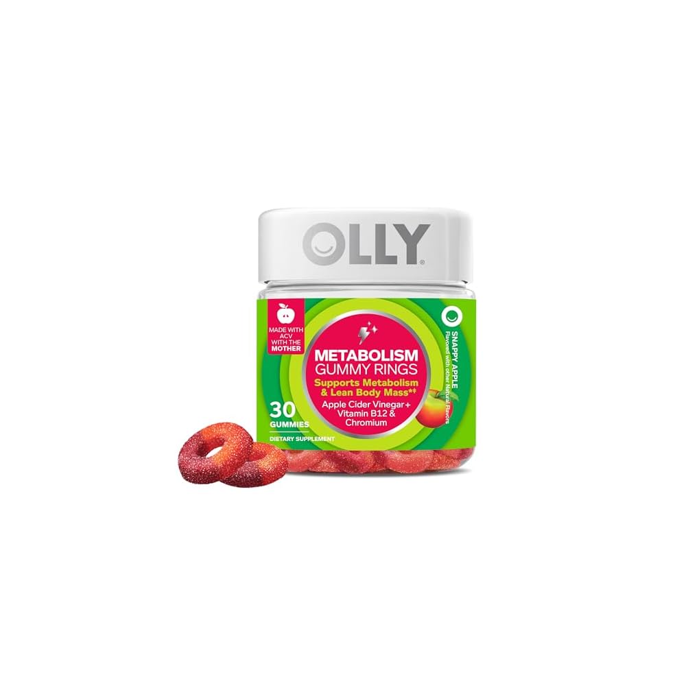 OLLY Probiotic + Prebiotic Gummies - Peachy Peach(30 Gummies) - Image 2