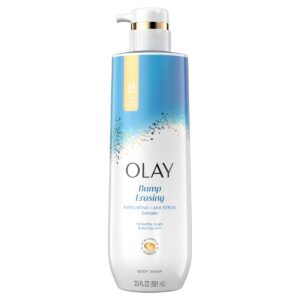 Olay Bump Erasing Exfoliating Body Wash with AHA Serum Complex