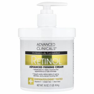 Advanced Clinicals Retinol Firming Cream 454g