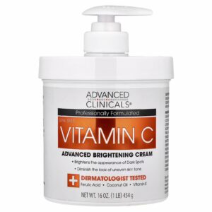 Advanced Clinicals Vitamin C Brightening Cream 454g
