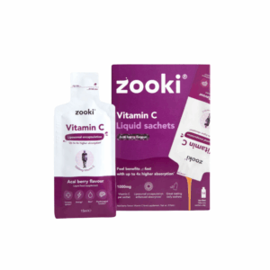Zooki Lipsomal Vitamin C - Acai Berry Flavour 1000mg