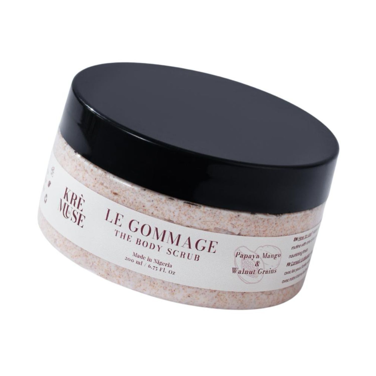 Krèmuse Mango & Papaya Body Scrub (200ml)