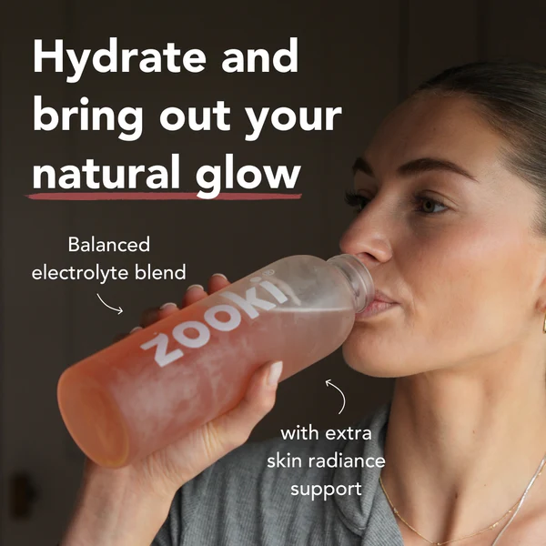 Zooki Hydration+ Skin Radiance - Pomegranate Lemon Flavour