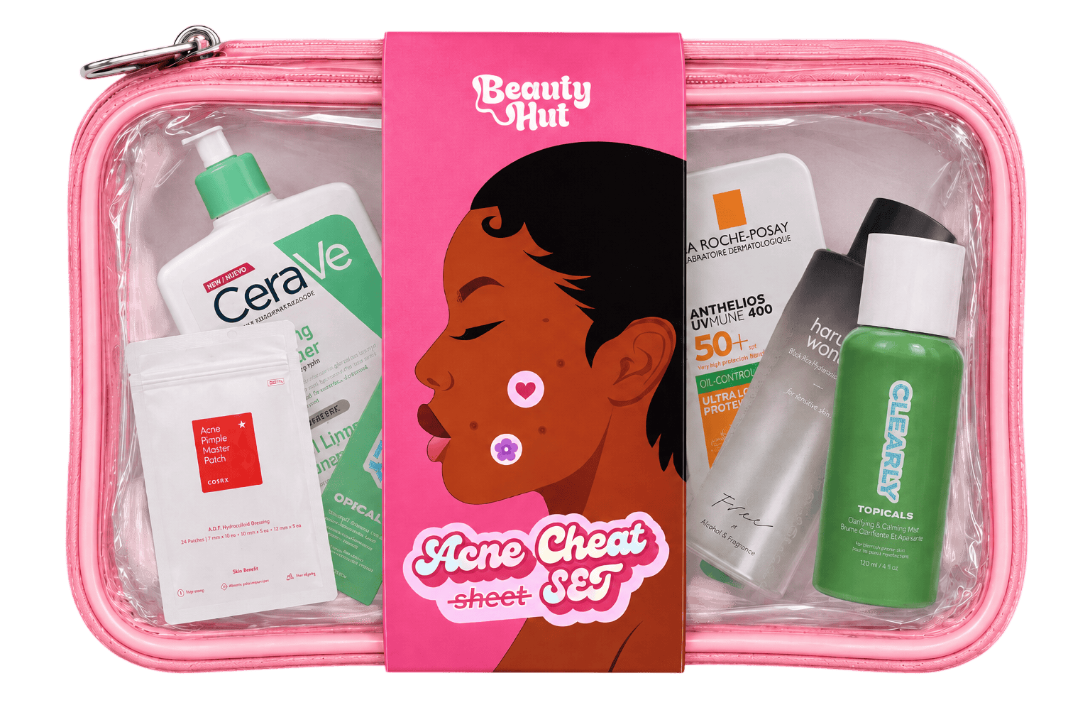 Acne Cheat Set with Invisible Fluid