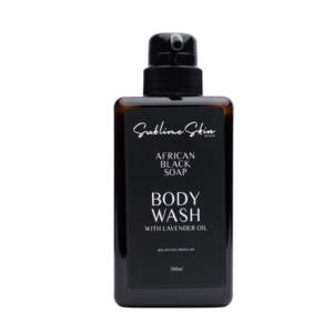 Sublime Skin by Jumai African Black Soap Body Wash with Lavender