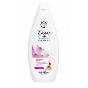 Dove Glowing Ritual Body Wash (Rice Water & Lotus Flower) 500ml