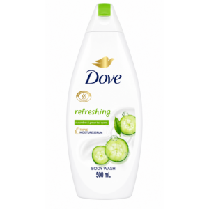 Dove Refreshing Cucumber & Green Tea Body Wash (500ml) 