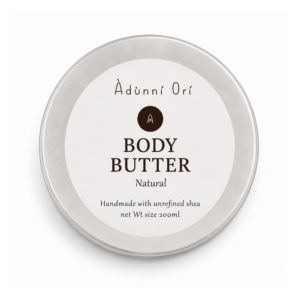 Adunni Ori 200ml Shea Body Butter Natural