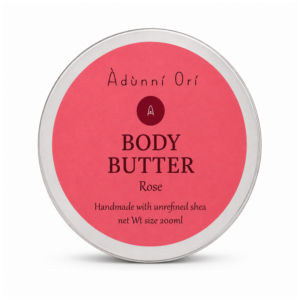 Adunni Ori 200ml Shea Body Butter (Rose)
