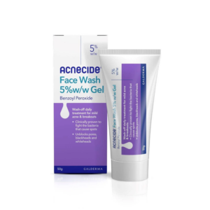 Acnecide Benzoyl Peroxide Face 5% ww Gel BP 50g
