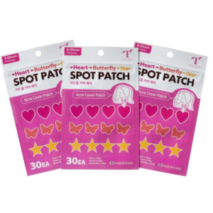 T Natural Care Heart Butterfly Star Spot Patch 30 Patches